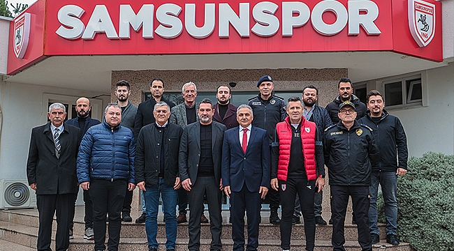 İl Emniyet Müdürü Urhal'dan Samsunspor'a Ziyaret 