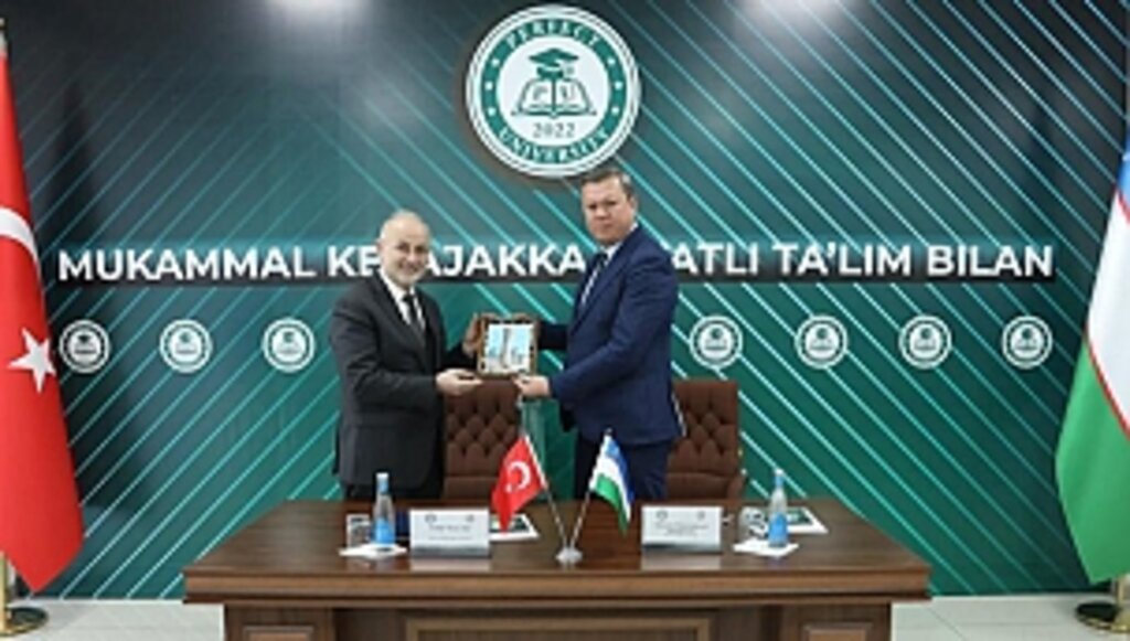 Rektör Ünal, Özbekistan'da Temaslarda Bulundu