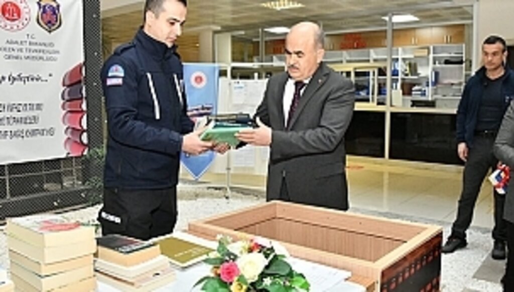 Samsun'daki 3 Cezaevine Yeni Kütüphane Kurulacak