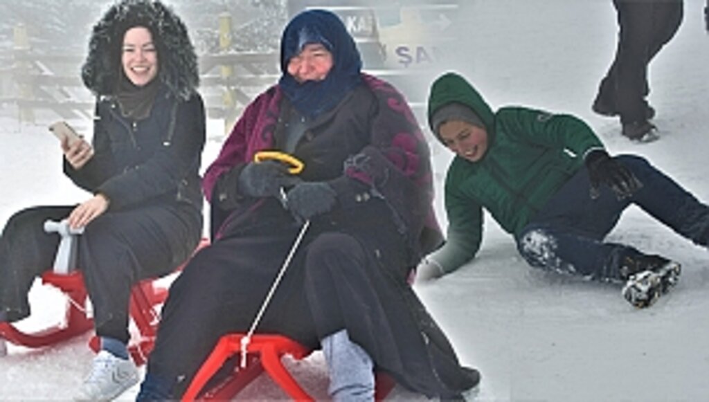 Beklenen Kar Akdağ'ı Şenlendirdi