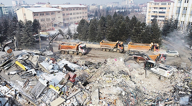 Büyükşehir, Elbistan'da 400 Bina Enkazını Kaldıracak