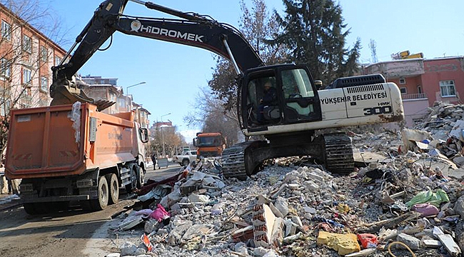 Büyükşehirden Afet Bölgesine Alt Yapı Desteği