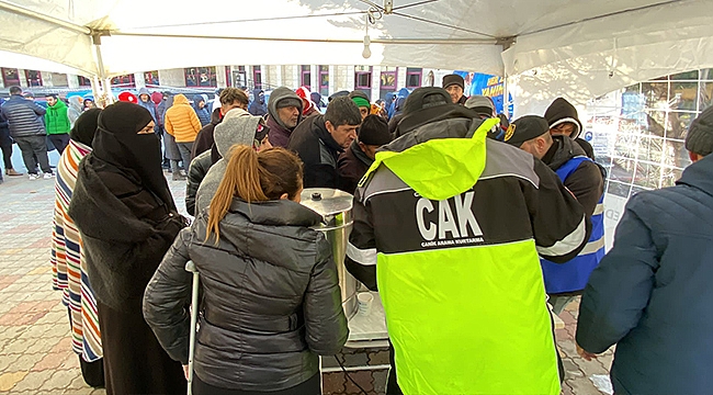 'Canik Belediyesi Arama Kurtarma' Enkaz Altında Kalan Vatandaşı Kurtardı