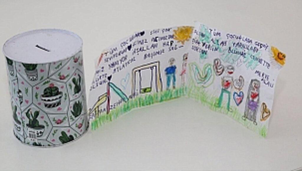 Canik'te Çocukların Mektupları Duygulandırdı