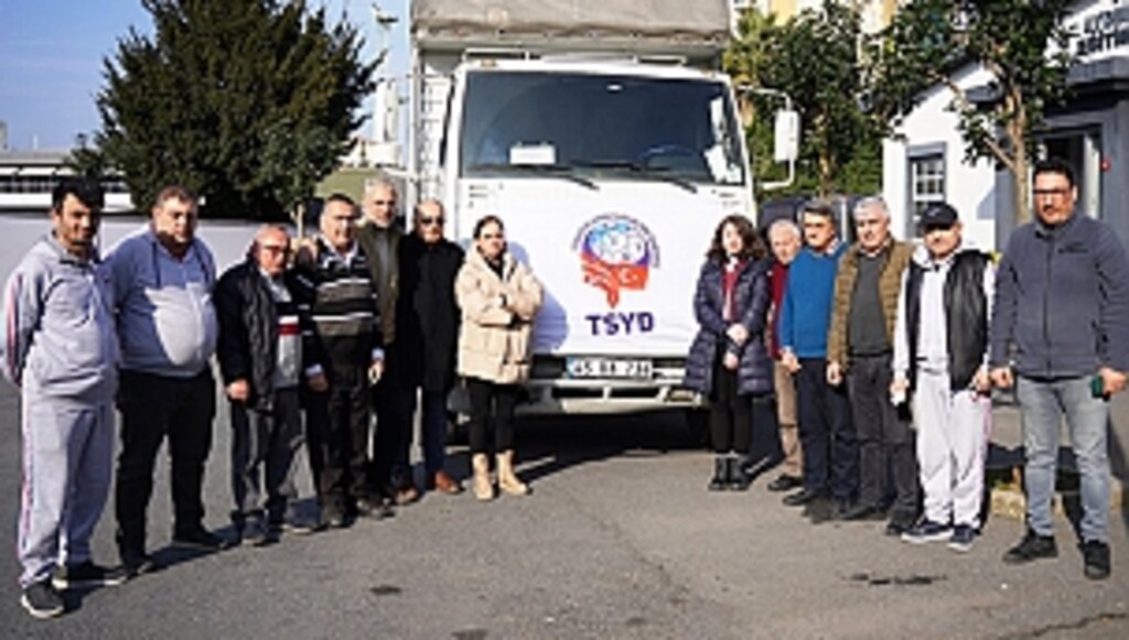 Deprem Yardımı TSYD'den Yola Çıktı