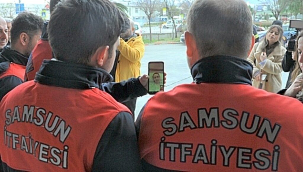 Hayatını Kurtaran Büyükşehir İtfaiyesine Teşekkür Etti