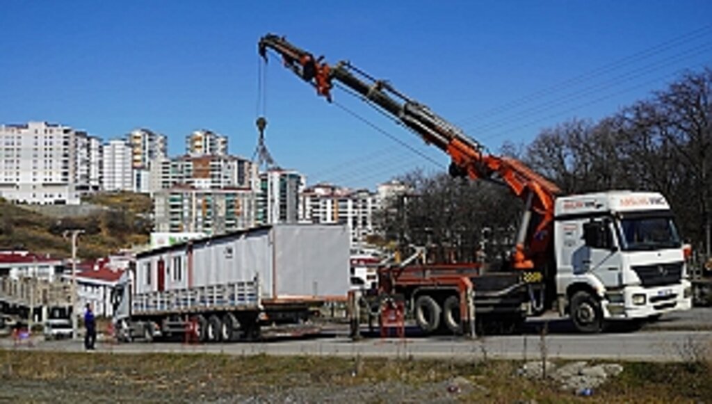 Hobi Bahçesi Konteynerleri Deprem Bölgesine Gönderildi 
