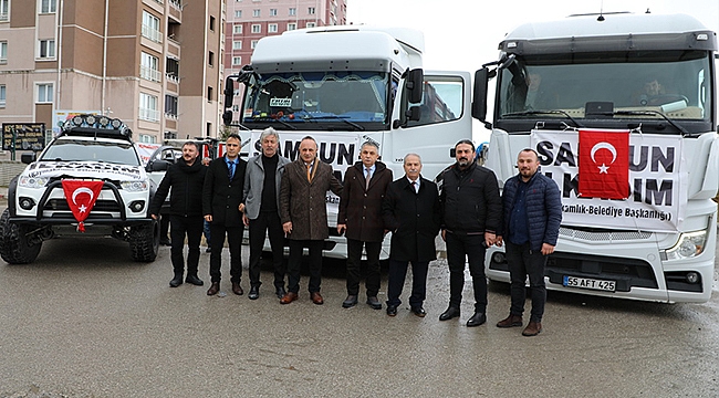 İlkadım Halkı Depremzedelerin Yardımına Koşuyor 