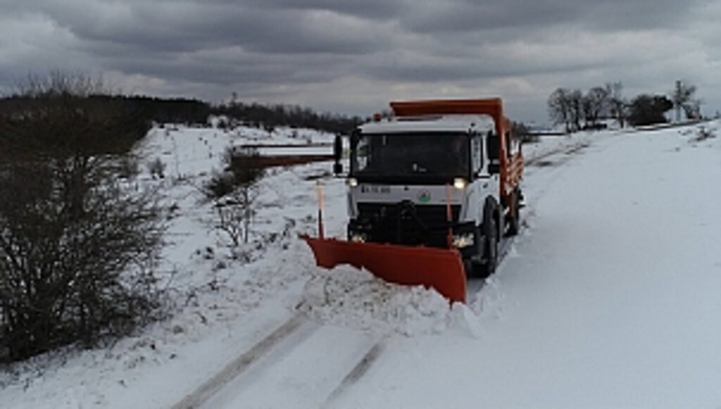 Kırsal Kesimlerde İlkadım'ın Karla Mücadelesi!