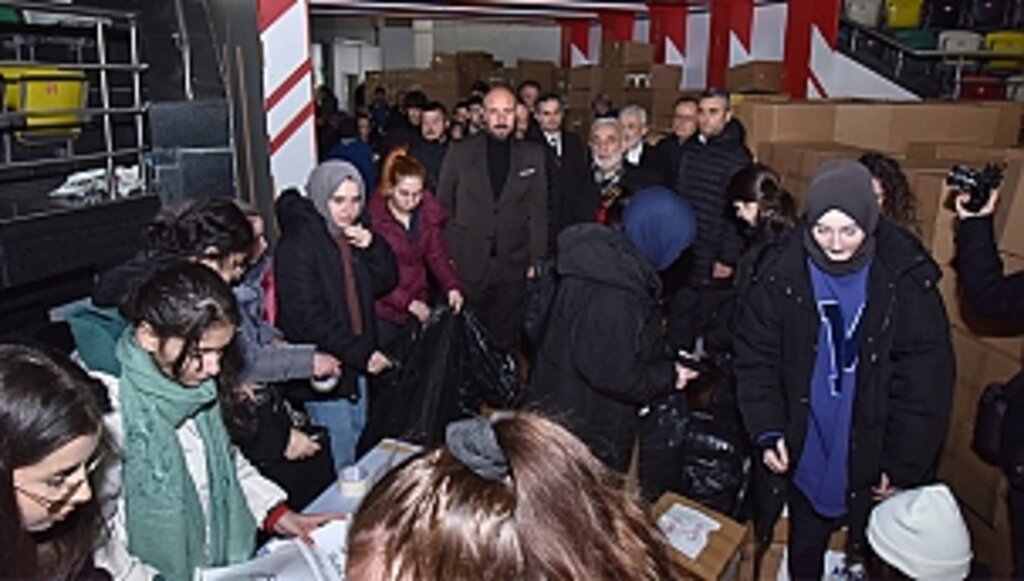 Tekkeköy'de Yardımlar Koordinasyon İçinde Ulaştırılıyor