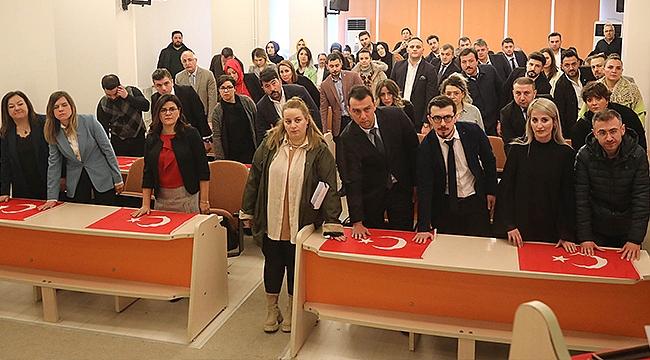 Atakum' Belediyesinde Atanan Memurlar Yemin Etti