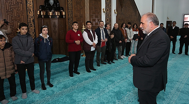 Başkan İbrahim Sandıkçı Öğrencilerle Buluştu