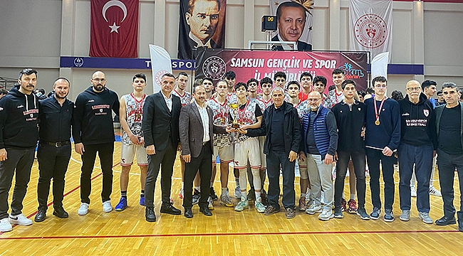 Basketbolda Şampiyon Samsunspor