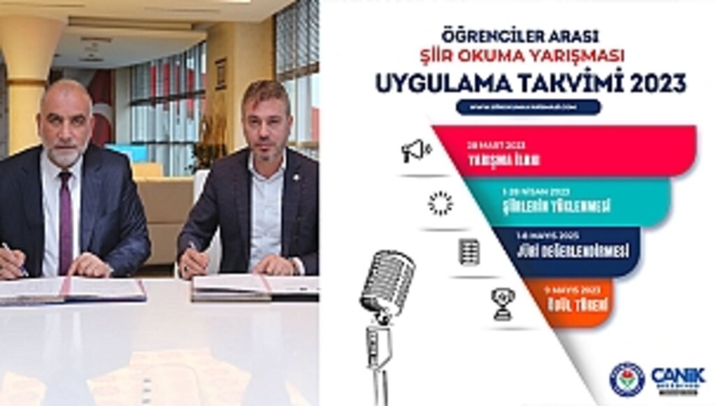 Canik Belediyesi Şiirlerle Gönül Köprüsü Kuruyor