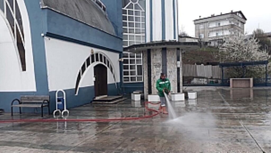 Canik'te Camiler Ramazan'a Hazır