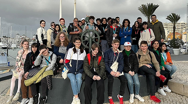 OMÜ Vakfı Koleji Öğrencileri Portekiz Turunda