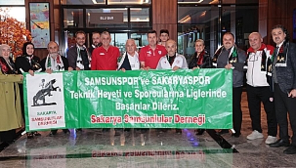 Sakarya Samsunlular Derneği'nden Samsunspor'a Ziyaret