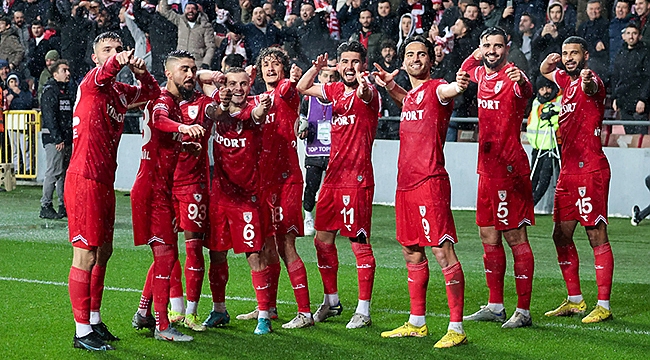 Samsunspor Liderlik koltuğuna Oturdu 5-0 