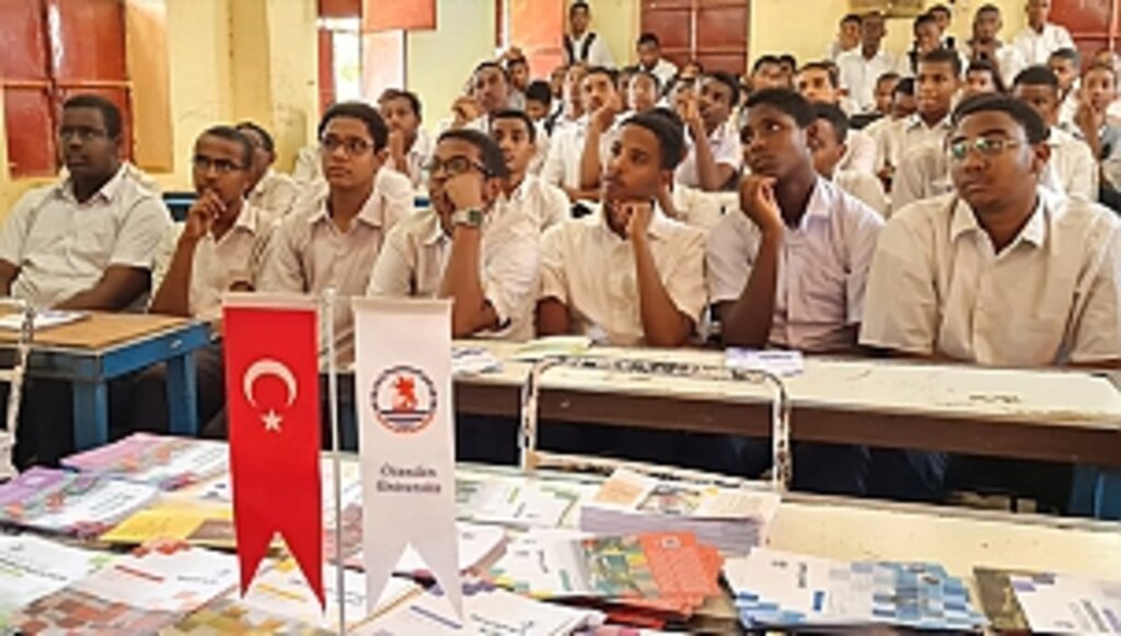 Sudan Türk Üniversiteleri Eğitim Fuarı'nda OMÜ-YÖS Tanıtıldı