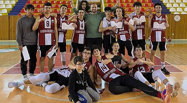 U16'da Karadeniz Bölge Şampiyonu İlkadım Belediyesi 