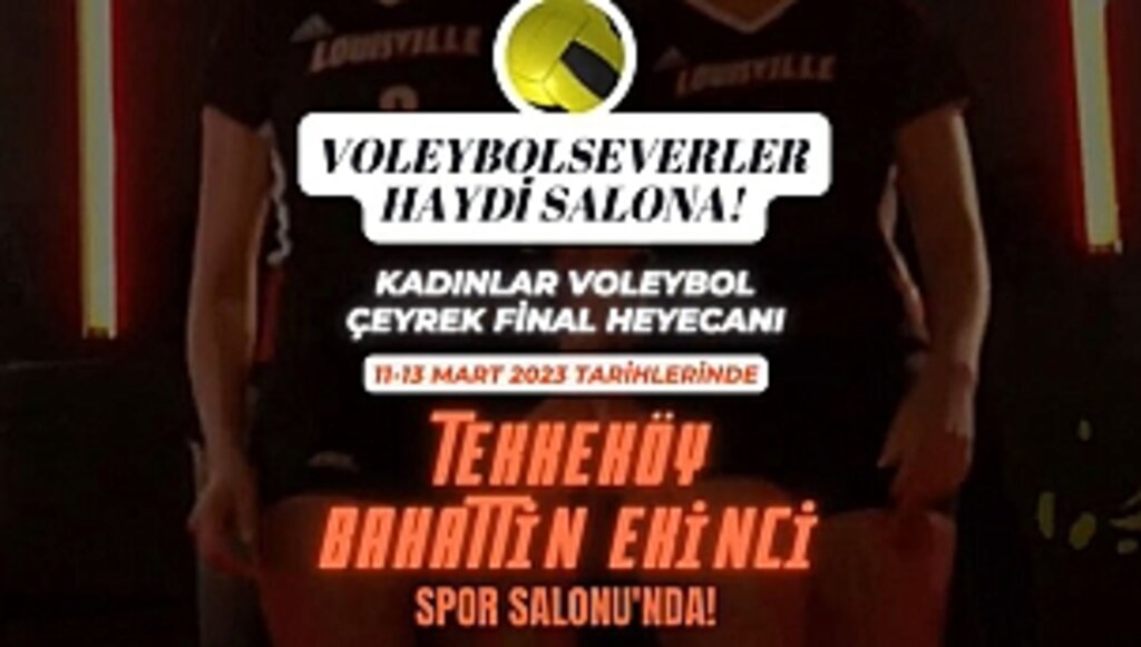 Voleybolun Kalbi Tekkeköy'de Atacak