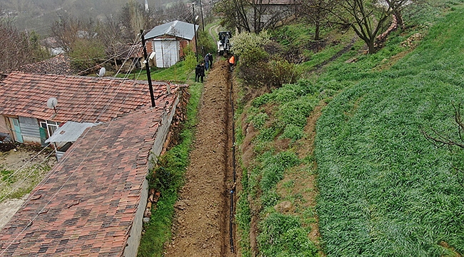 5 Mahallesine Su Verebilmek İçin 17 Kilometre Hat Döşeniyor