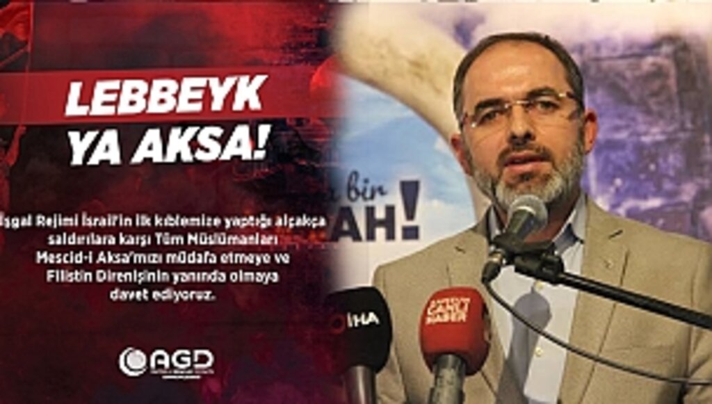 AGD'den İsrail'e Tepki!
