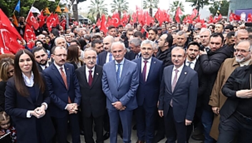 Ak Parti Seçim Koordinasyon Merkezi'nin Açılışı Yapıldı