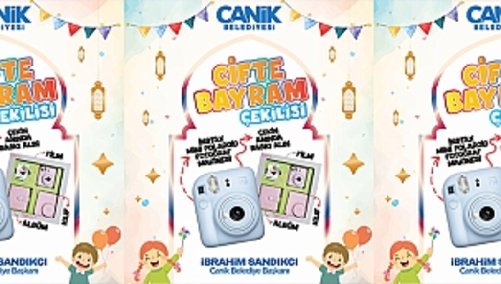 Canik Belediyesi Fotoğraf Makinesi Hediye Ediyor