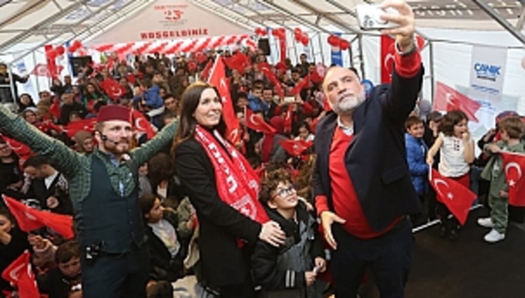 Canik'te Çocuklar 23 Nisan Coşkusunu Yaşadı