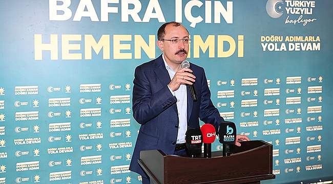 Samsun'da AK Parti Teşkilat Mensuplarıyla Buluştu