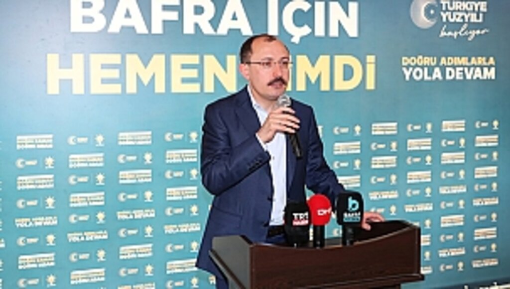 Samsun'da AK Parti Teşkilat Mensuplarıyla Buluştu