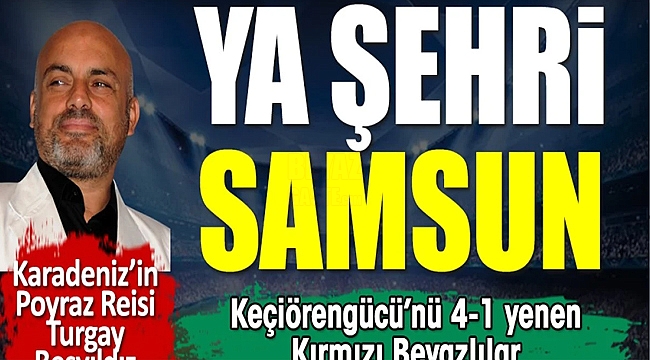 Samsunspor 11 yıl sonra Süper Lig'de!... 