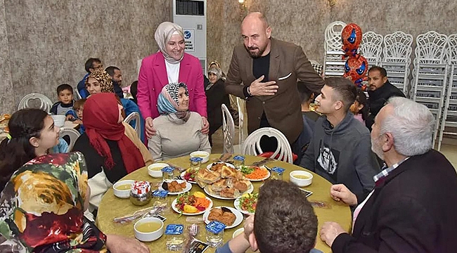 Tekkeköy Belediyesi Afetzede Aileleri İftarda Buluşturdu
