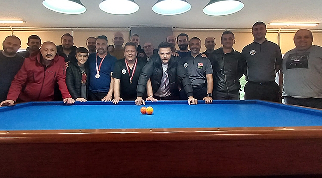 23 Nisan Bilardo Turnuvası Sona Erdi