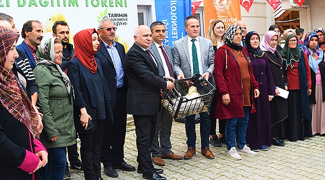 30 Kadın Üreticiye Bin 500 Kaz Palazı