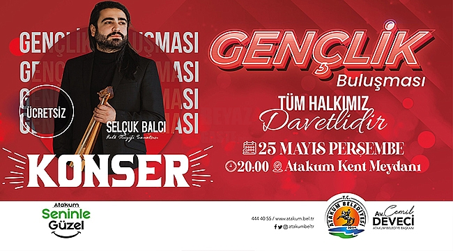 Atakum'da Gençlere Müzik Şöleni
