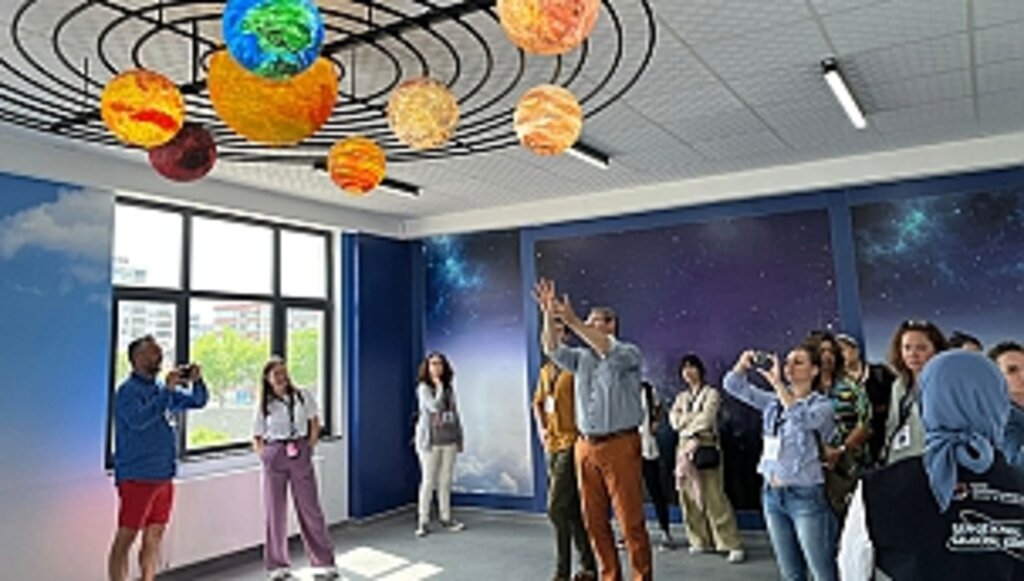 Avrupalı Öğretmenler Canik Keşif Kampüsü'ne Hayran Kaldı