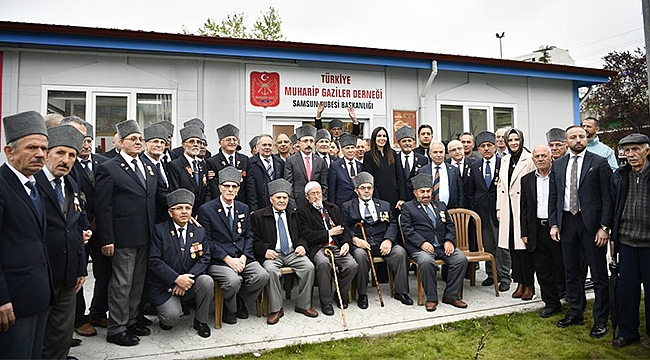 Büyükşehir'den Muharip Gazilere Yeni Hizmet Binası 