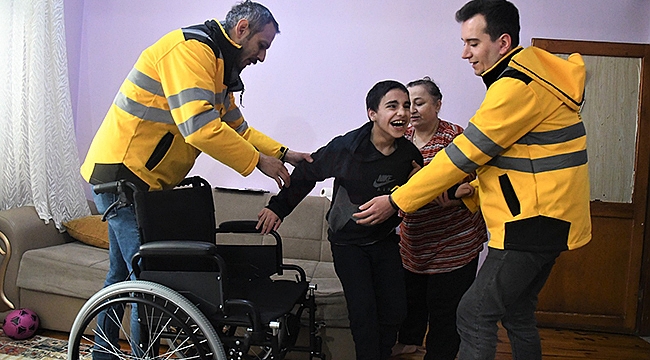 Büyükşehir Engelli Bireylerin Hayatını Kolaylaştırıyor