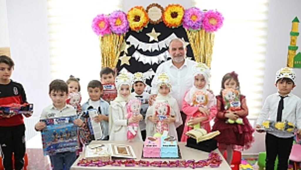 Canik'te Miniklerin Kur'an Sevinci