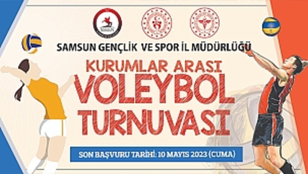 Kurumlar Arası Voleybol Turnuvası Başlıyor
