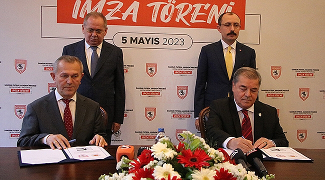 Mustafa Kemal Erkanat Tesisleri 20 Yıllığına Yılport Samsunspor'un