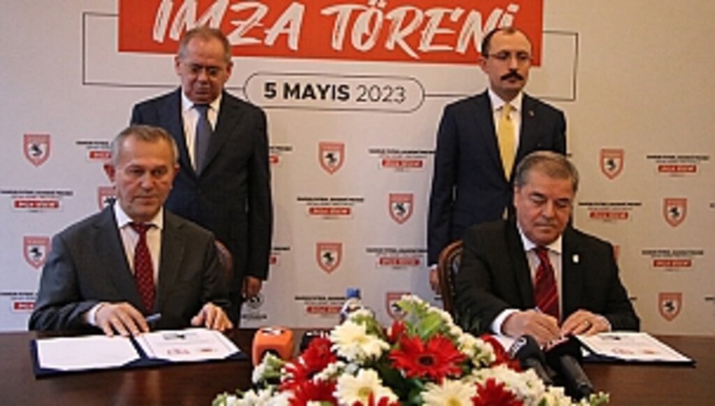 Mustafa Kemal Erkanat Tesisleri 20 Yıllığına Yılport Samsunspor'un