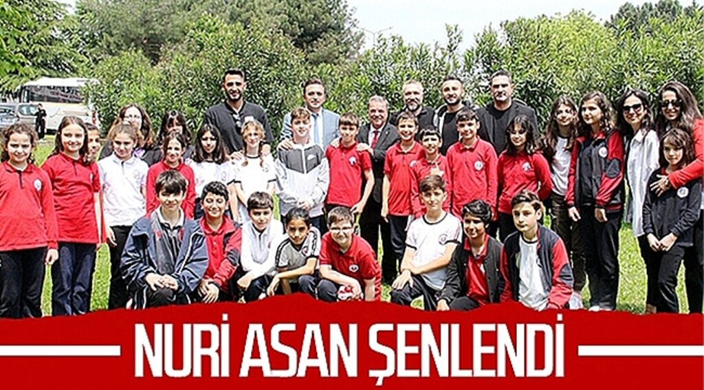 Nuri Asan Öğrencilerle şenlendi