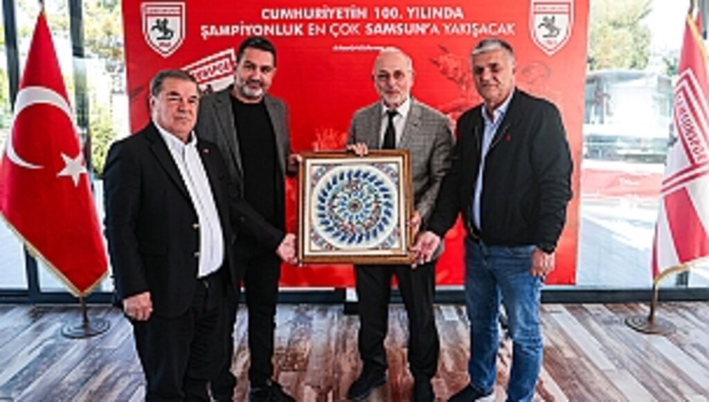 Rektör Ünal'dan Samsunspor'a Ziyaret