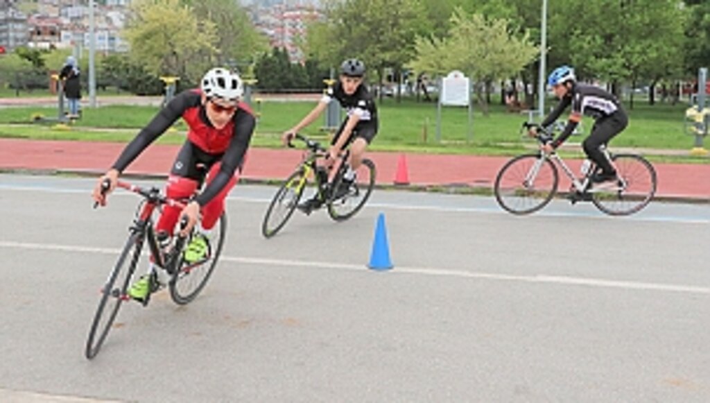 Samsun'da Pedallar Madalya İçin Çevrildi