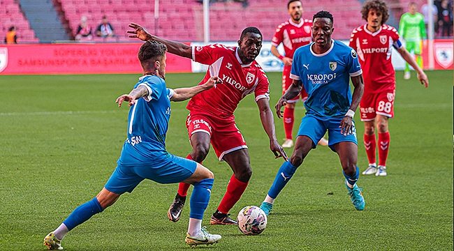 Samsunspor Spor Toto 1. Lig'inin Son Maçına Çıktı!...