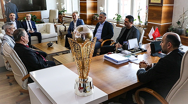 Samsunspor'un Şampiyonluk Kupası İl Sağlık Müdürlüğü'nde