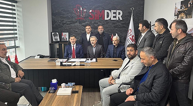 SİMDER Cumhurbaşkanı Adayı Sinan Oğan'ı ağırladı